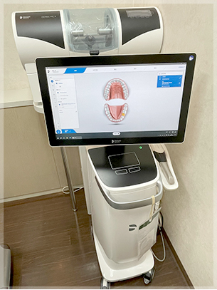 IOS（口腔内スキャナー）及び ミリングマシン（プライムスキャンシステム・シロナ社製）
